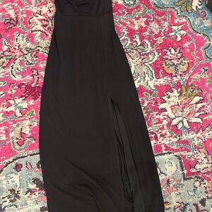 Birdy Grey Strapless Black Dress